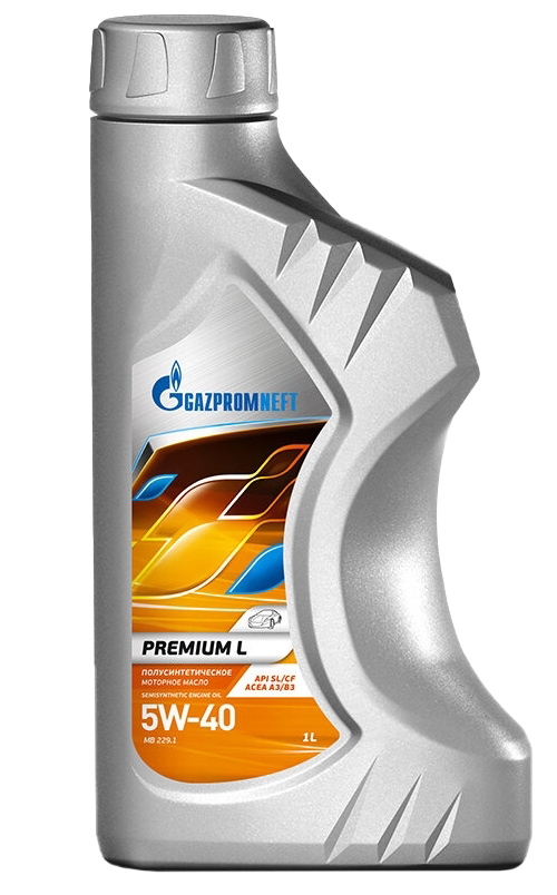 Моторное масло Gazpromneft Premium L 5W-40, 1л